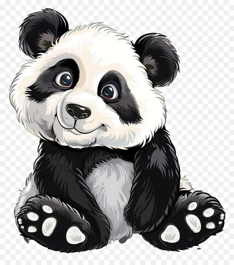 Панда，Panda Bear PNG