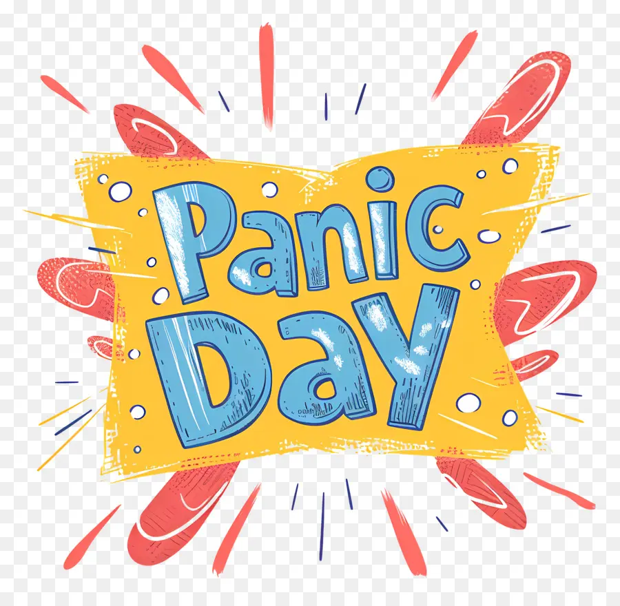 Международный день паники，День паники PNG
