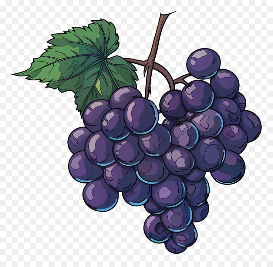 анимированный виноград，Grapes PNG