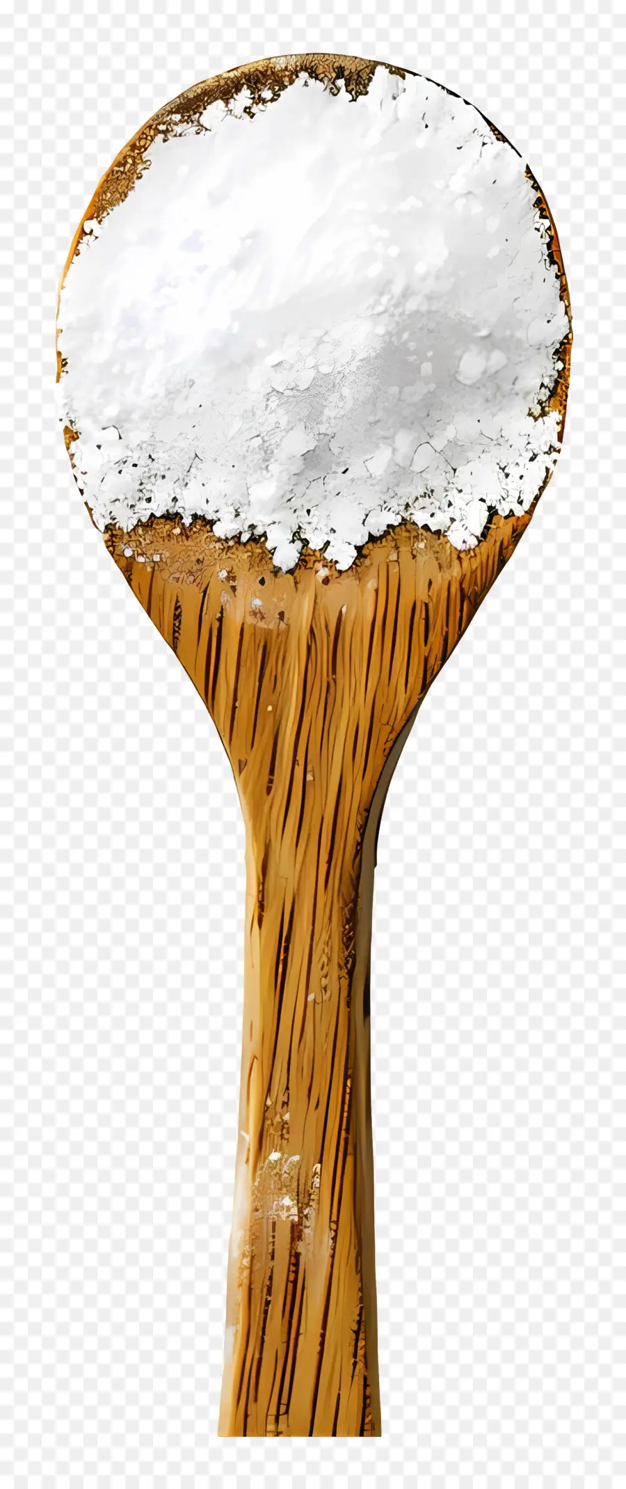 сахарная пудра，Деревянной ложкой PNG