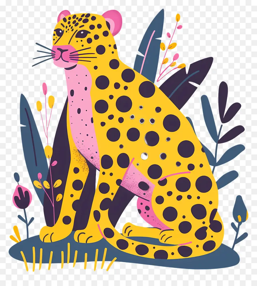 леопард，джунгли PNG