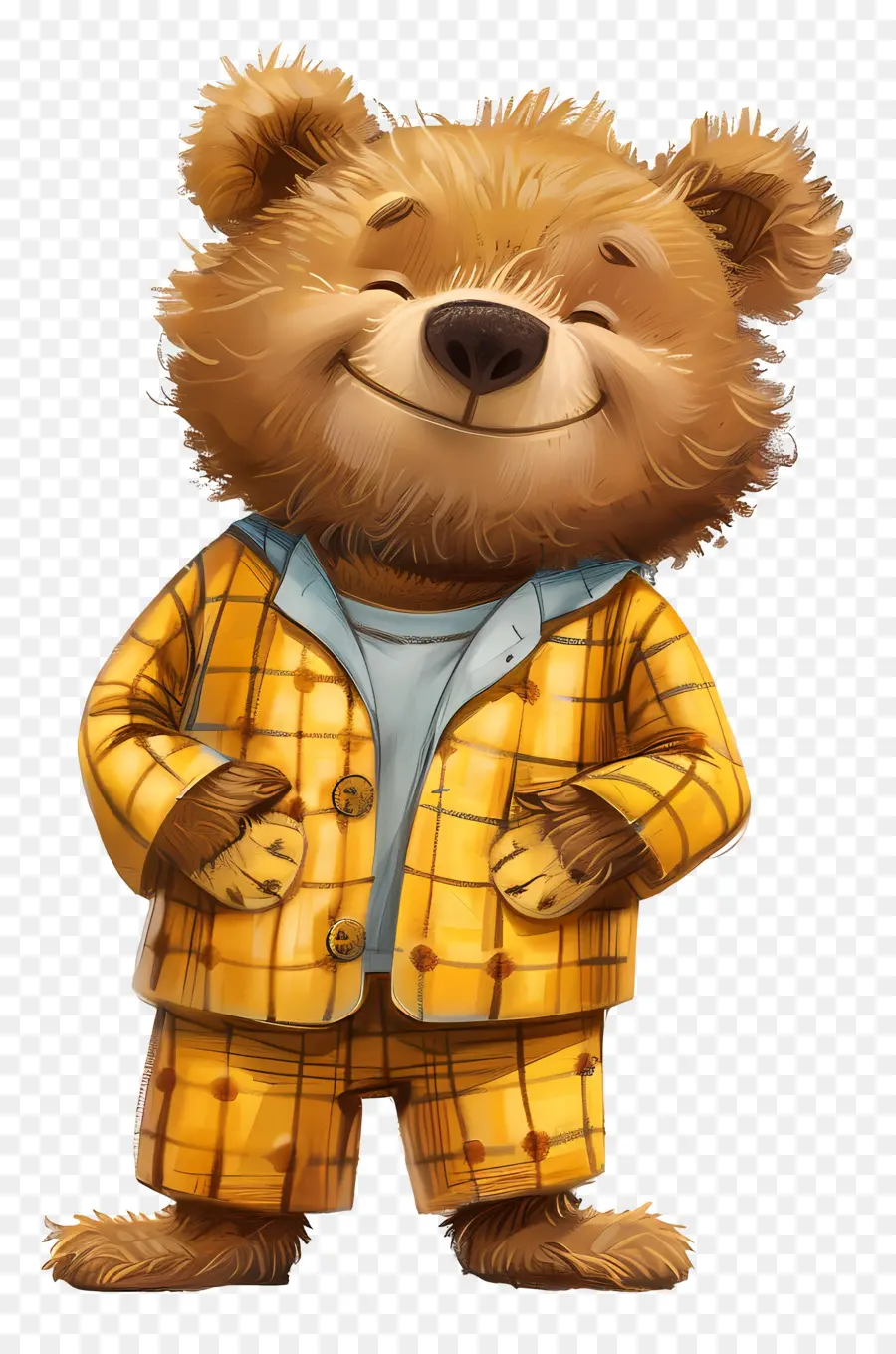 медведь，персонажа из мультфильма PNG