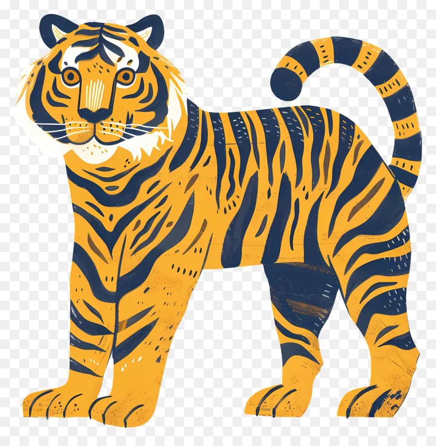 тигр，дикая природа PNG