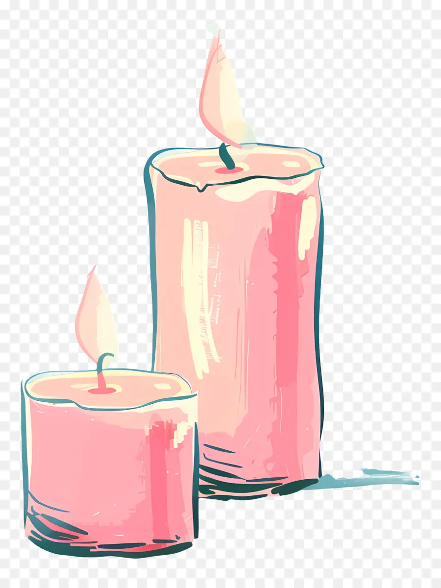 свечи，Свеча PNG