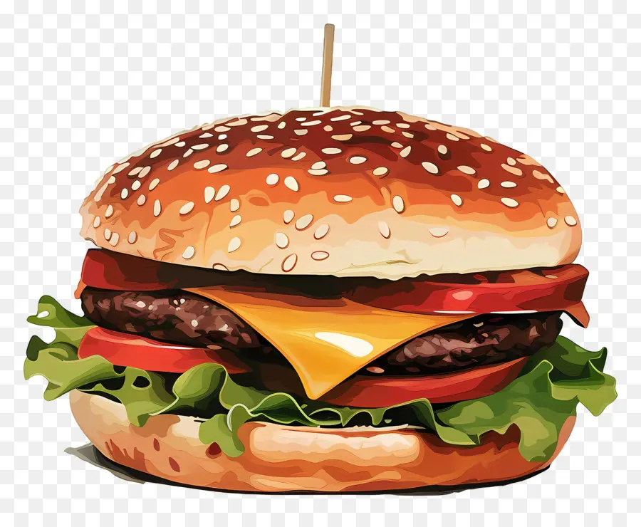 Гамбургер，говядина PNG