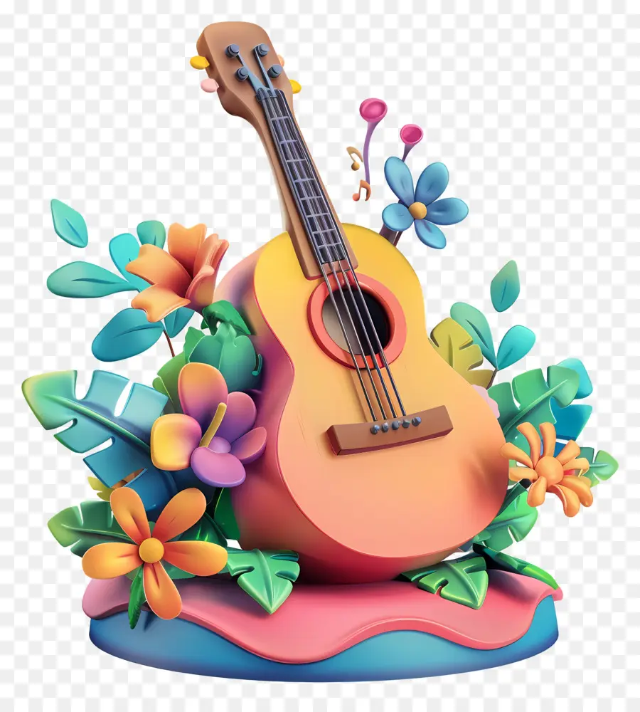 Всемирный день музыки，Гитара PNG