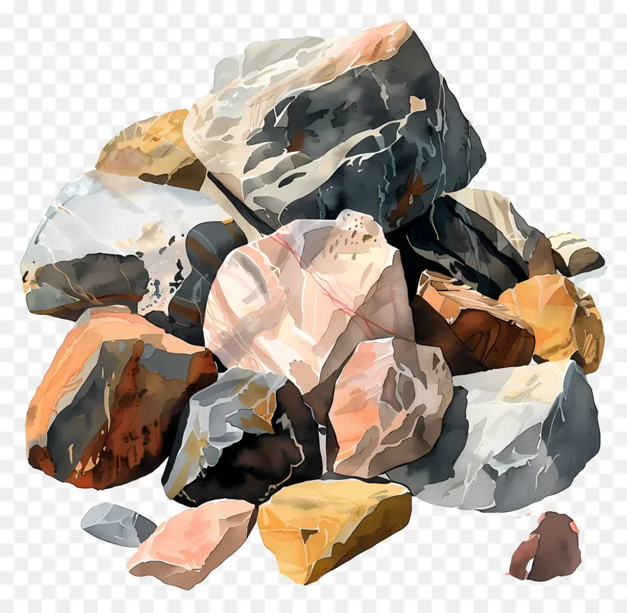 камни，Рок  укладка PNG