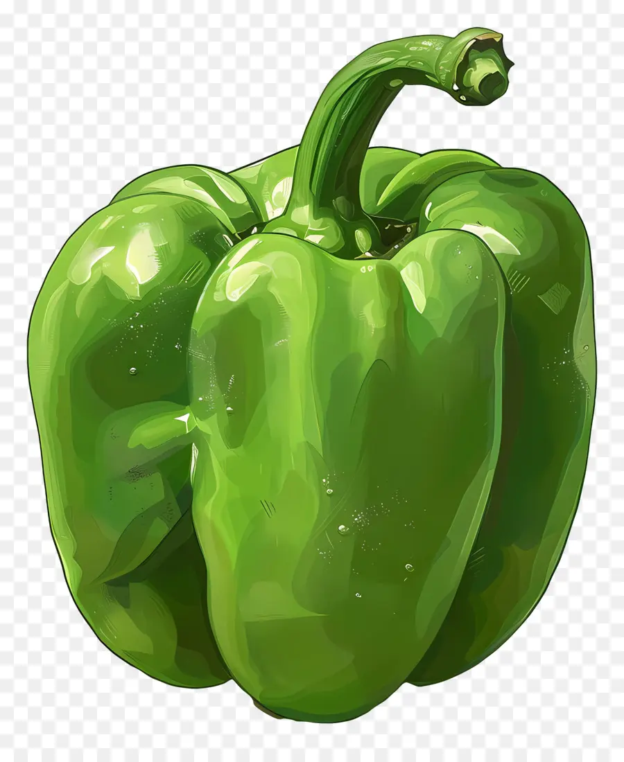 зеленый перец，Bell Pepper PNG