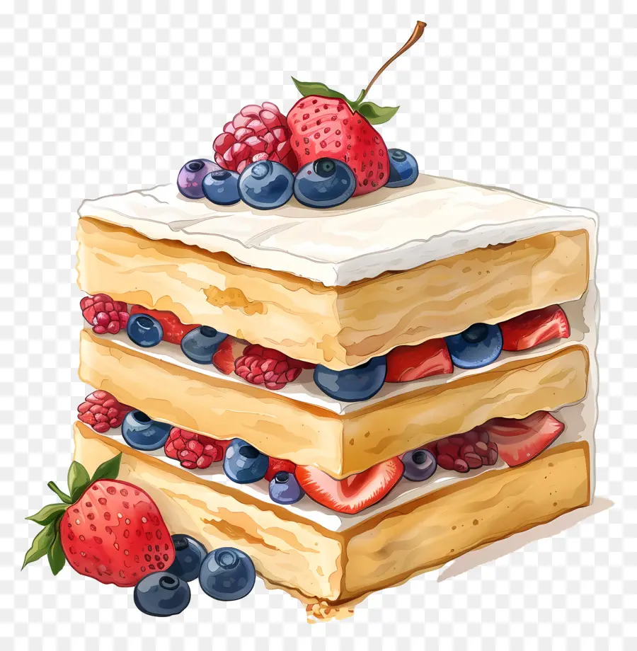Бисквитный торт，Торт PNG