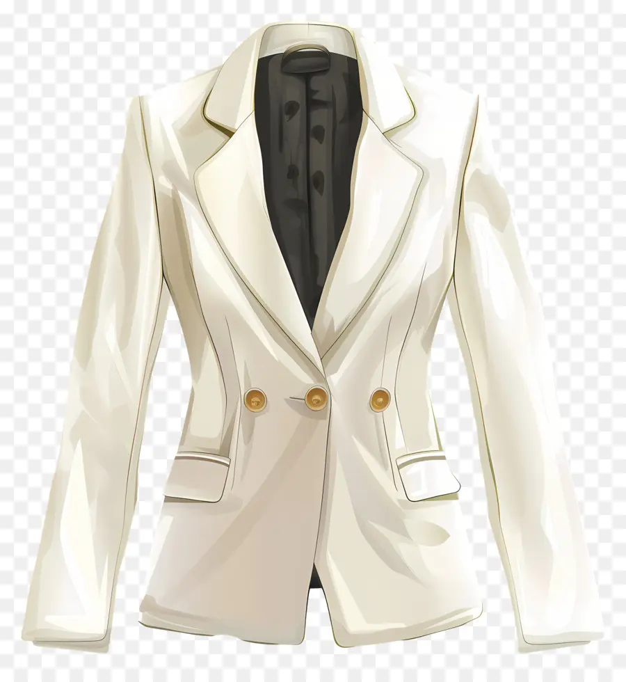 блейзер，Белый пиджак PNG