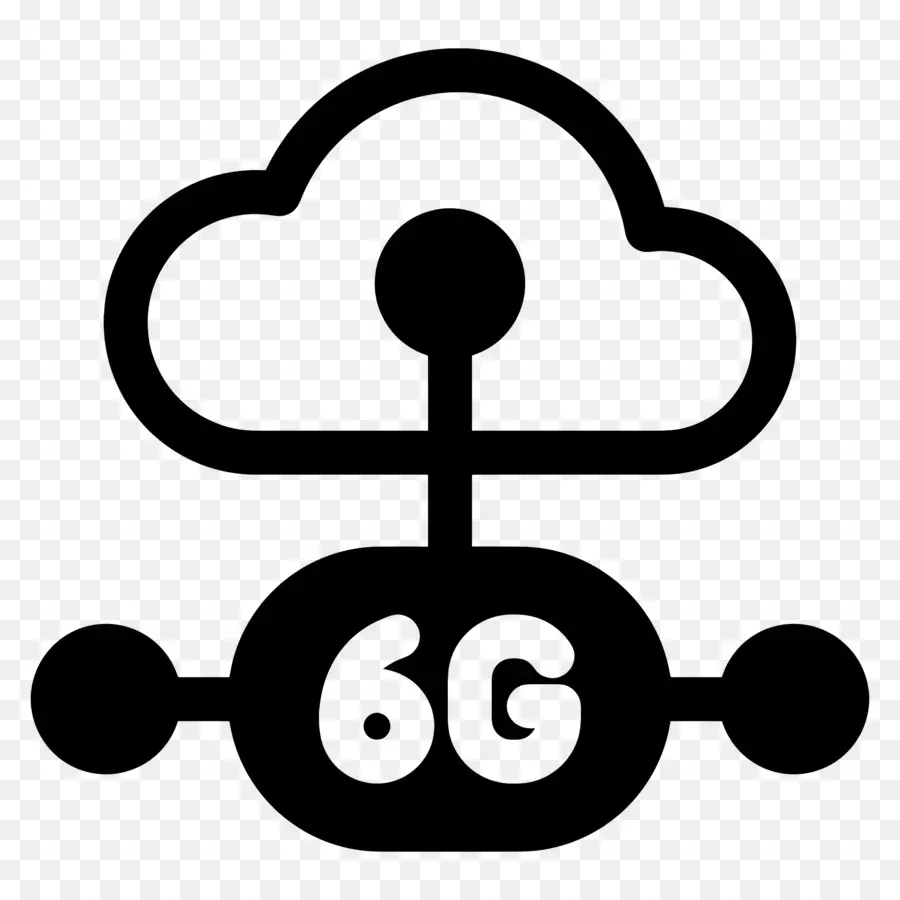 6g，Сеть 6g PNG