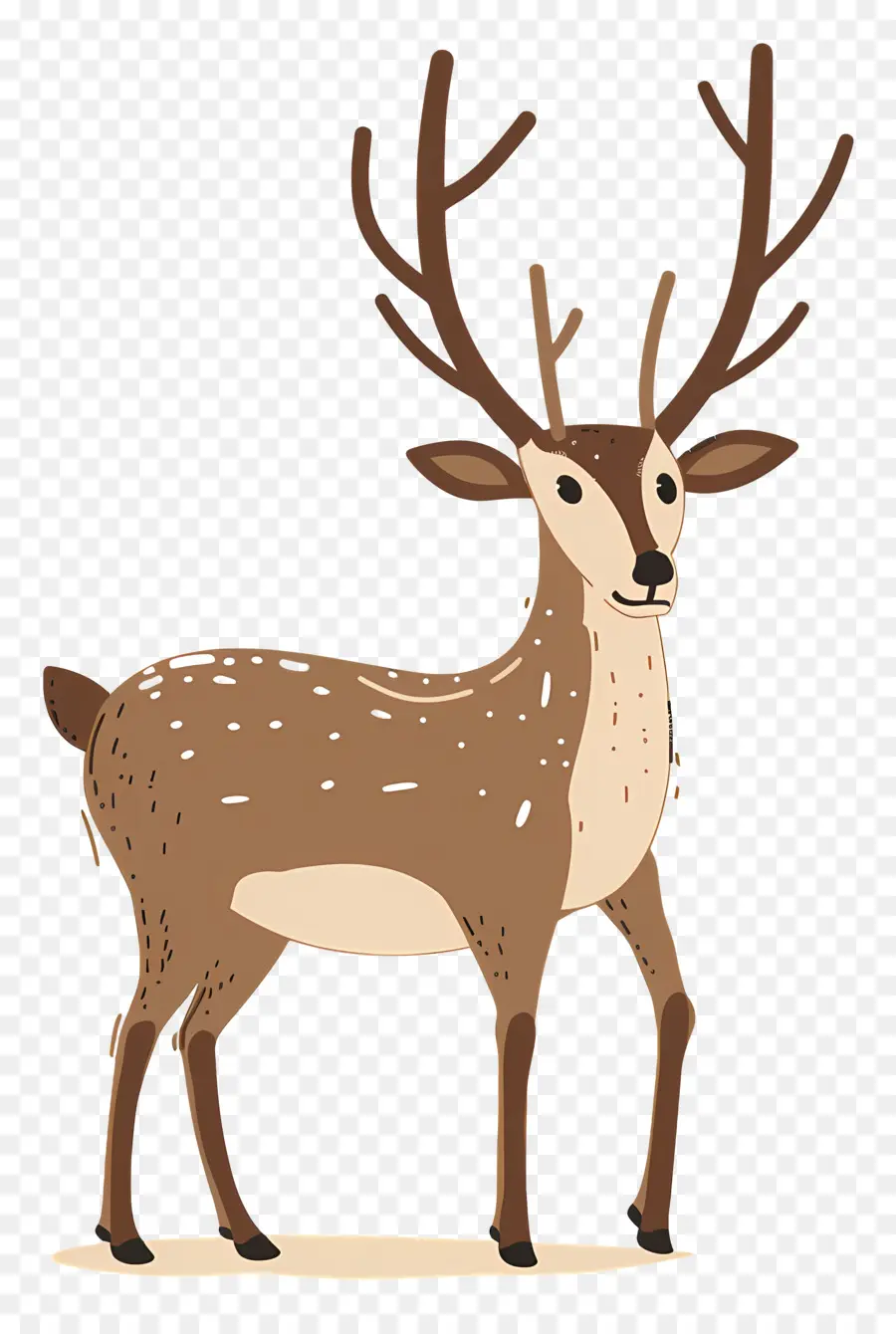 Reindeer，олень PNG