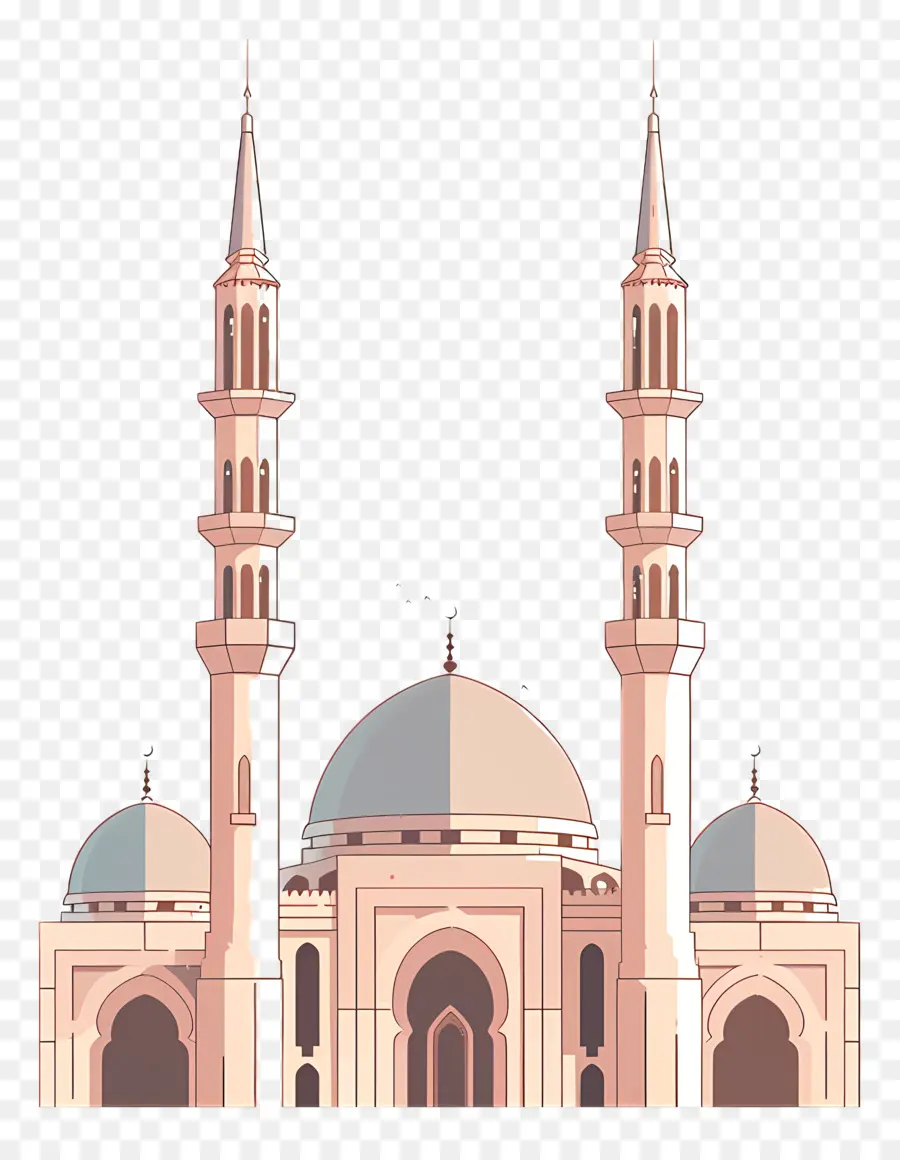 Мечеть，Карандаш иллюстрация PNG