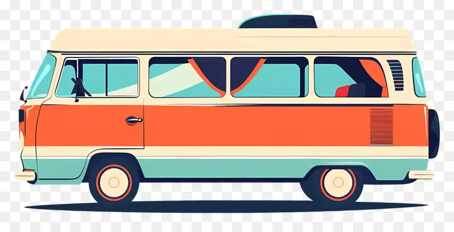 автобус，Volkswagen Bus PNG