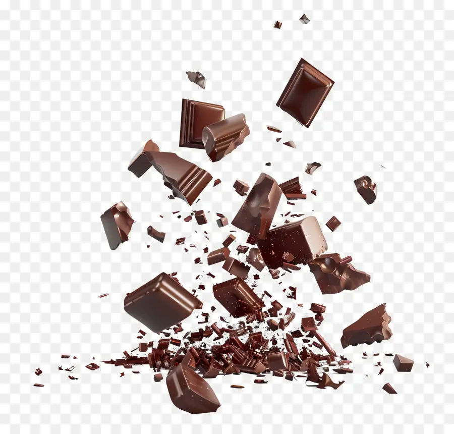 Падение шоколада，Шоколад PNG