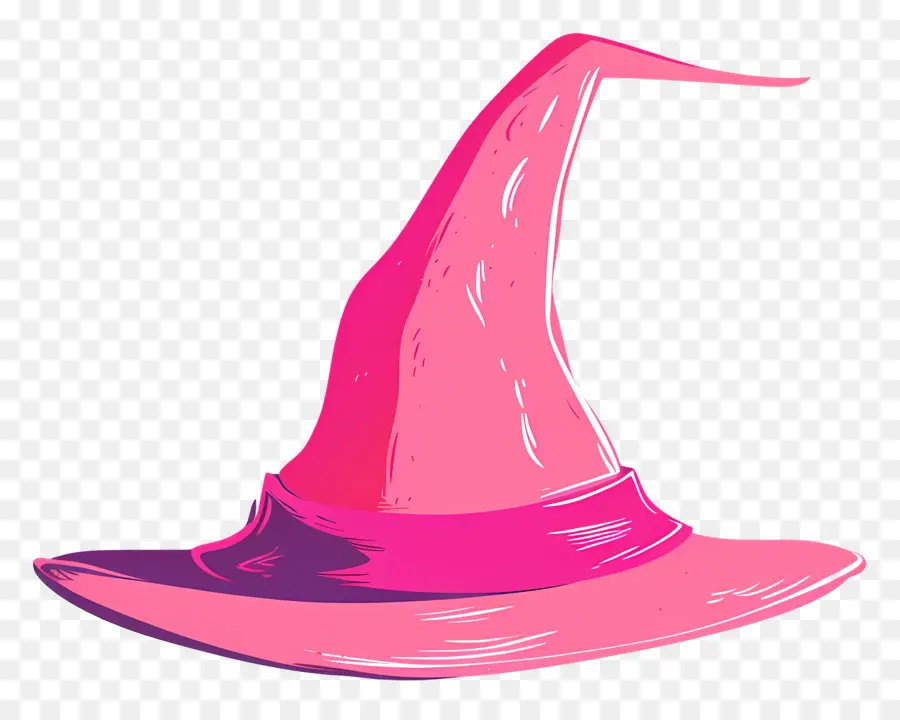 шляпа ведьмы，розовый шляпа PNG