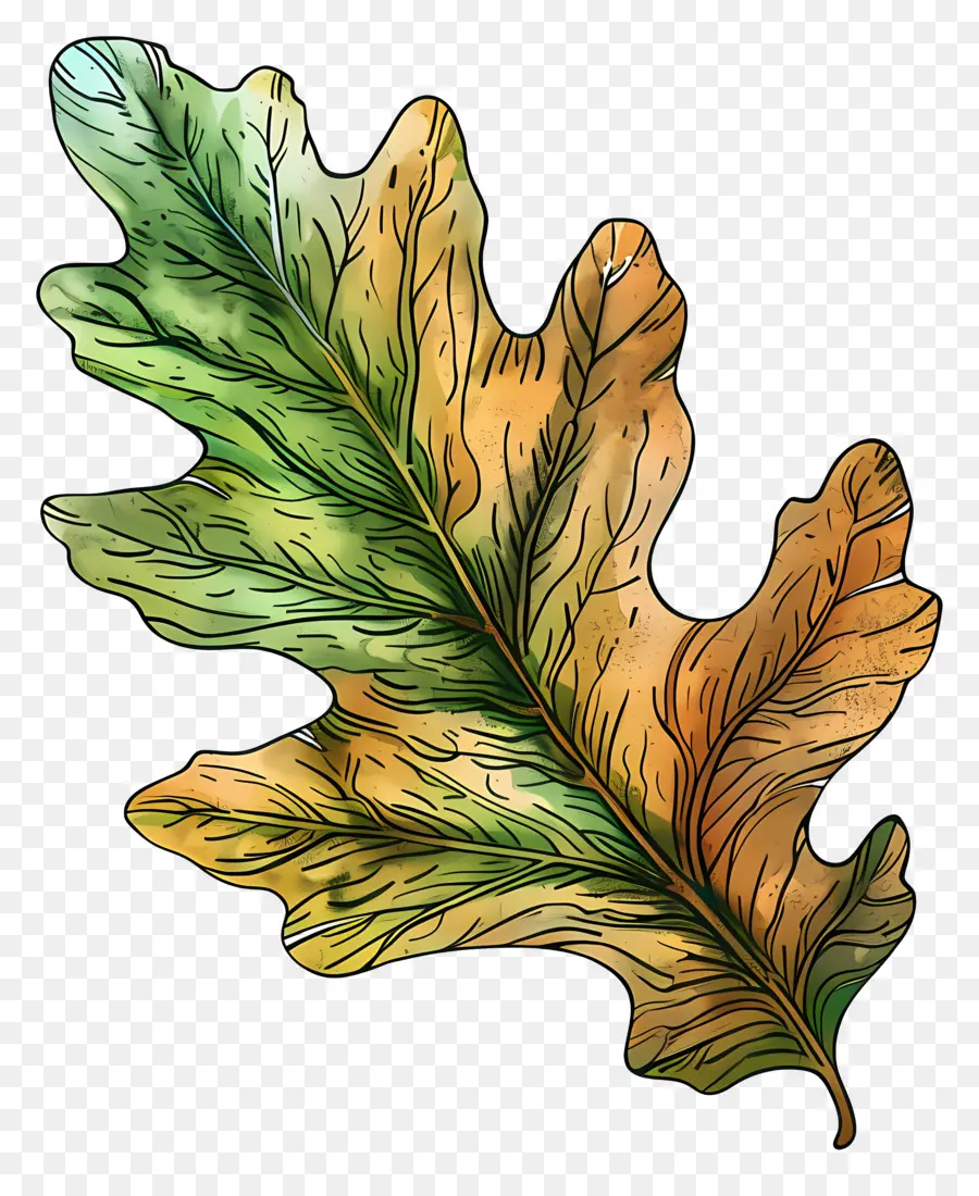 Oak Leaf，кленовый лист PNG