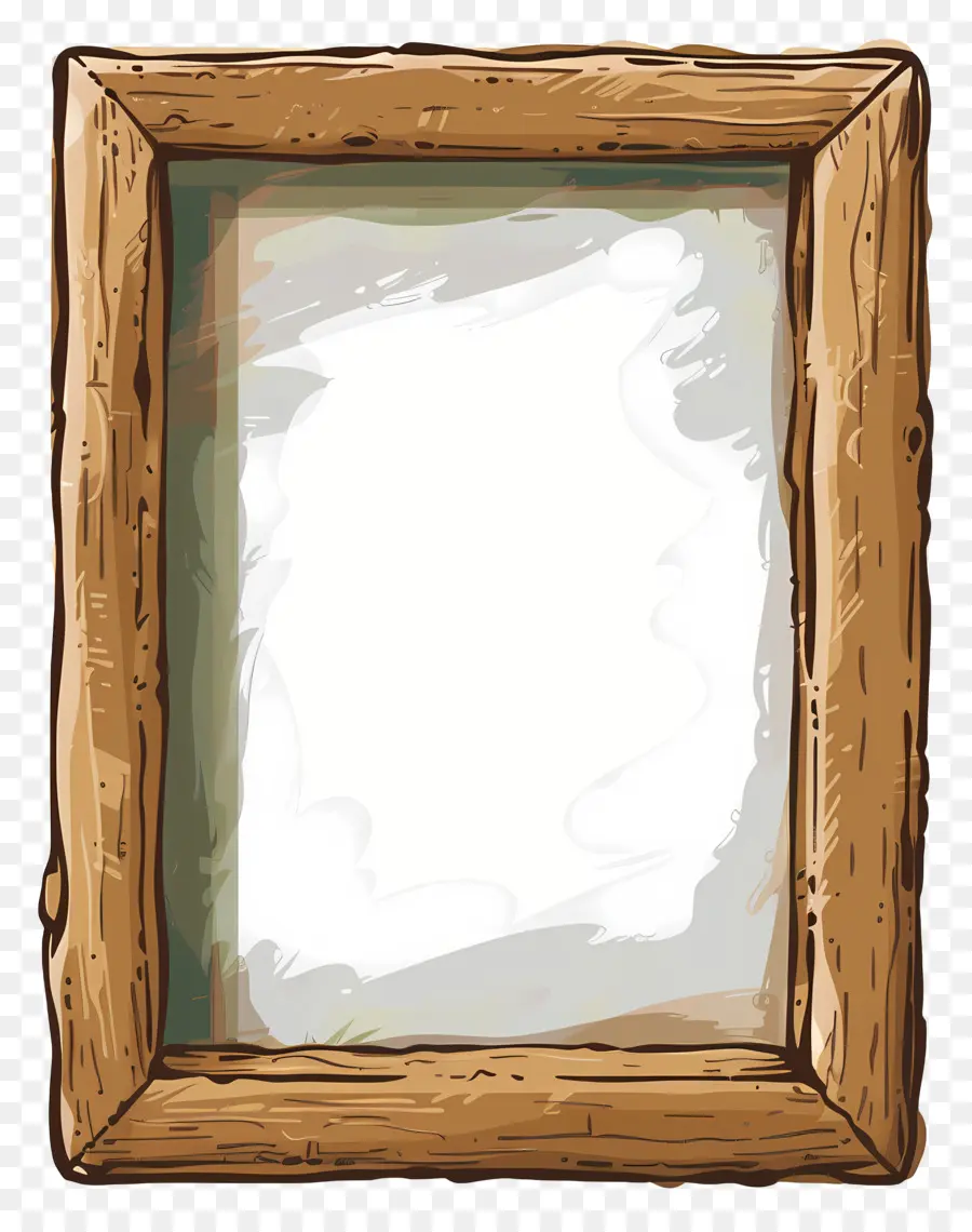 Wooden Frame，Винтаж PNG