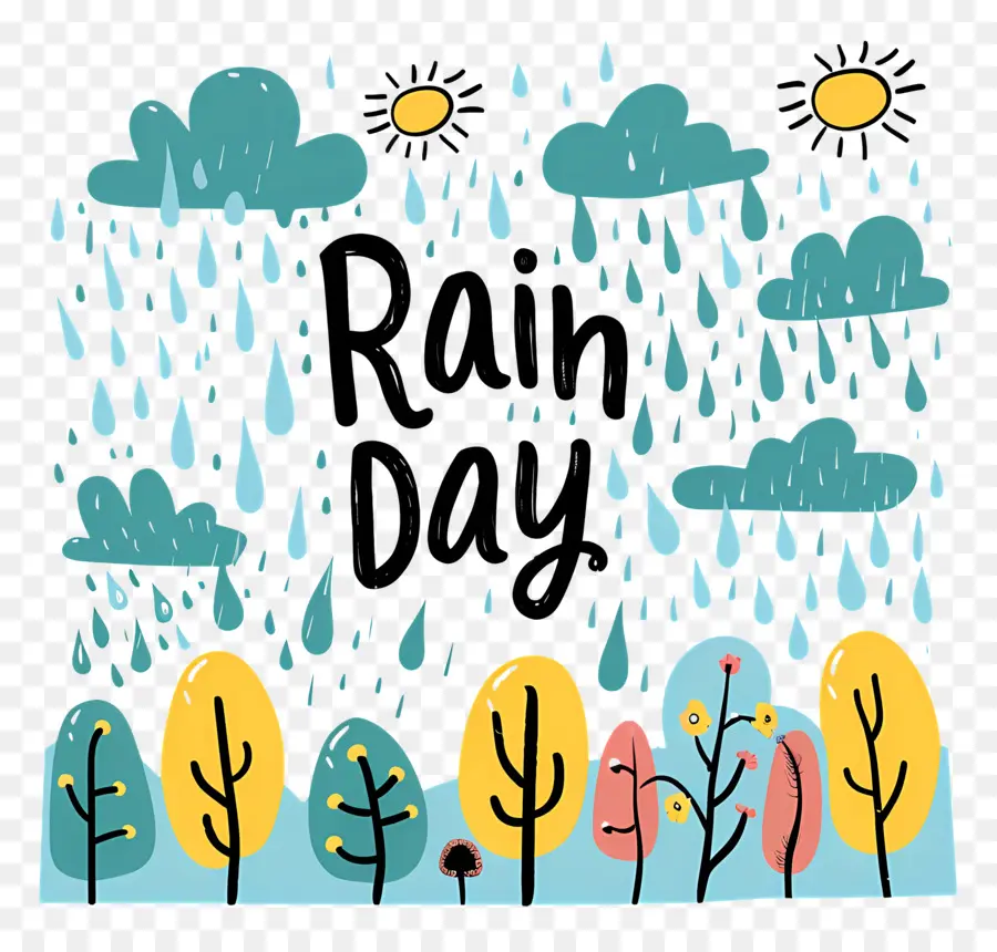 день дождь ，Дождь PNG