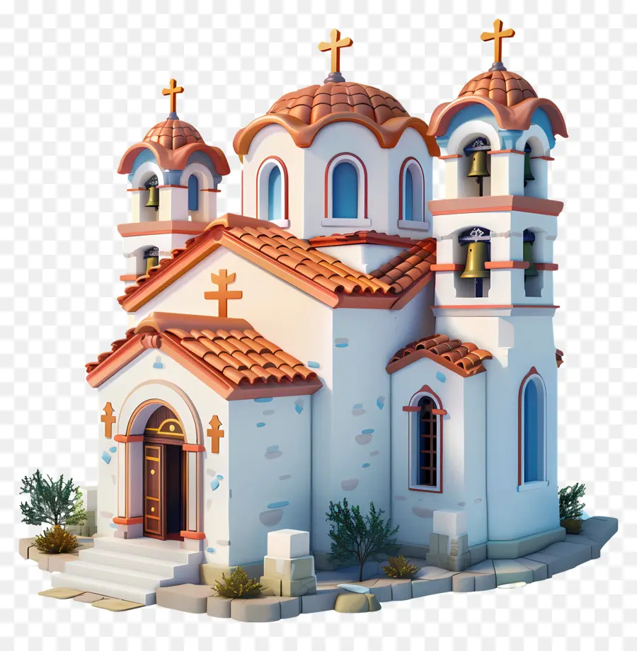 Греческая ортодоксальная часовня，Белая церковь PNG