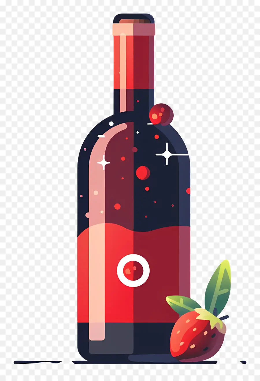 красная бутылка，Красное Вино PNG