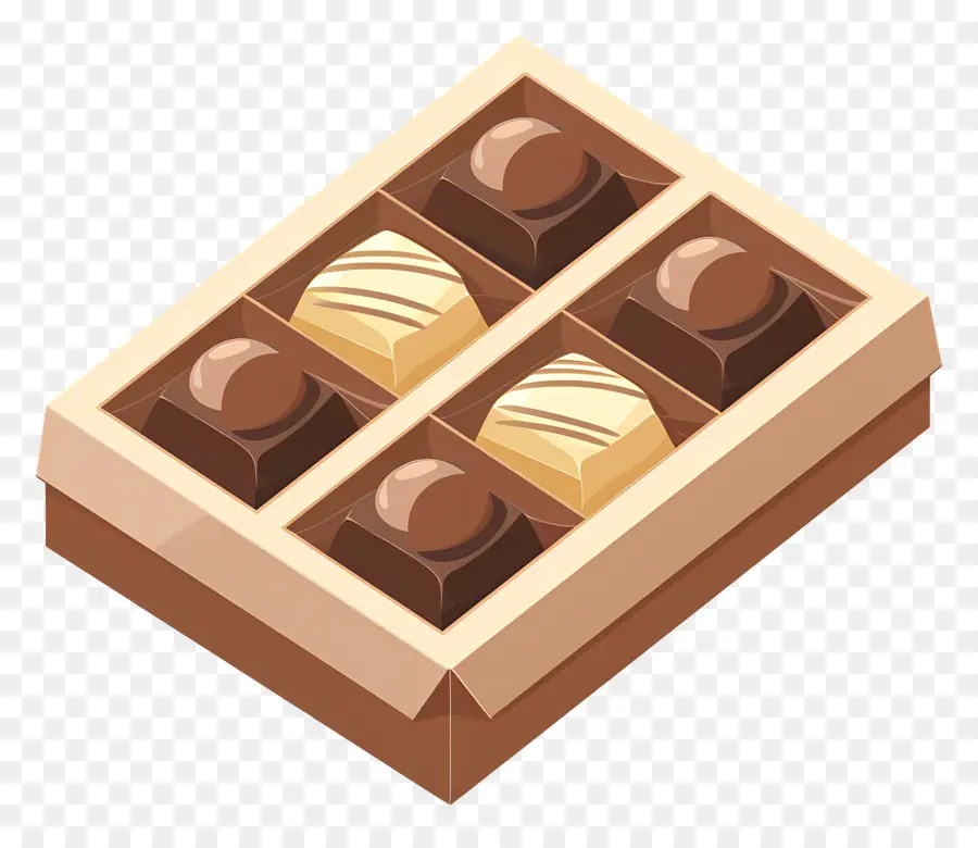 коробка шоколада，шоколад PNG
