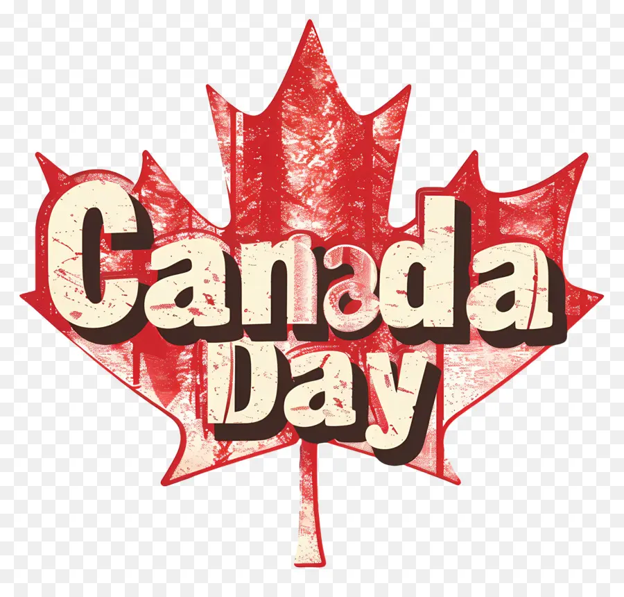 День Канады ，канадский флаг PNG