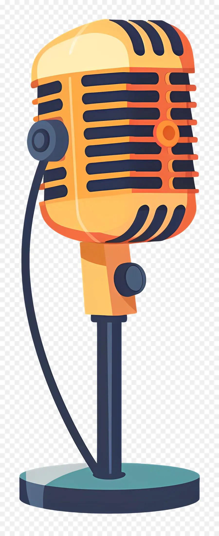 микрофон，Винтажный микрофон PNG