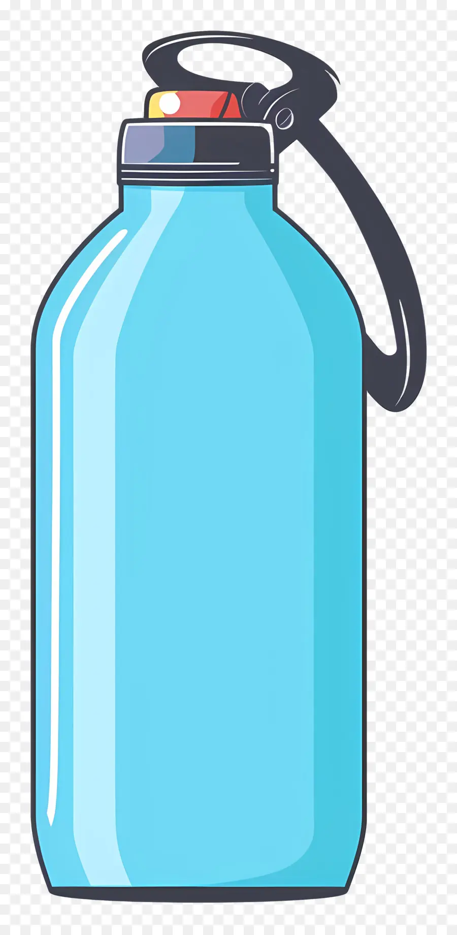 бутылка воды，Голубая бутылка с водой PNG