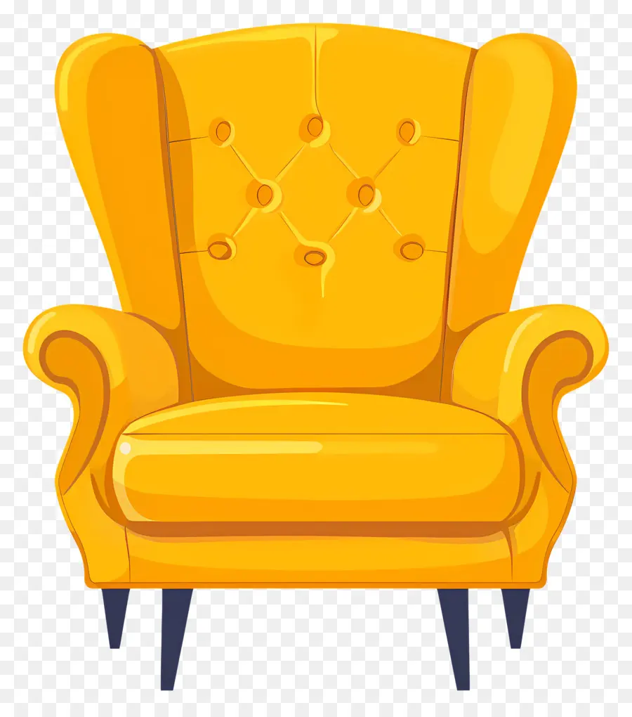 Armchair，Винтажное кресло PNG