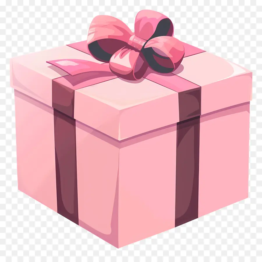 подарочная коробка，Розовая подарочная коробка PNG