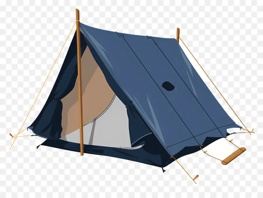лагерная палатка，синяя палатка PNG