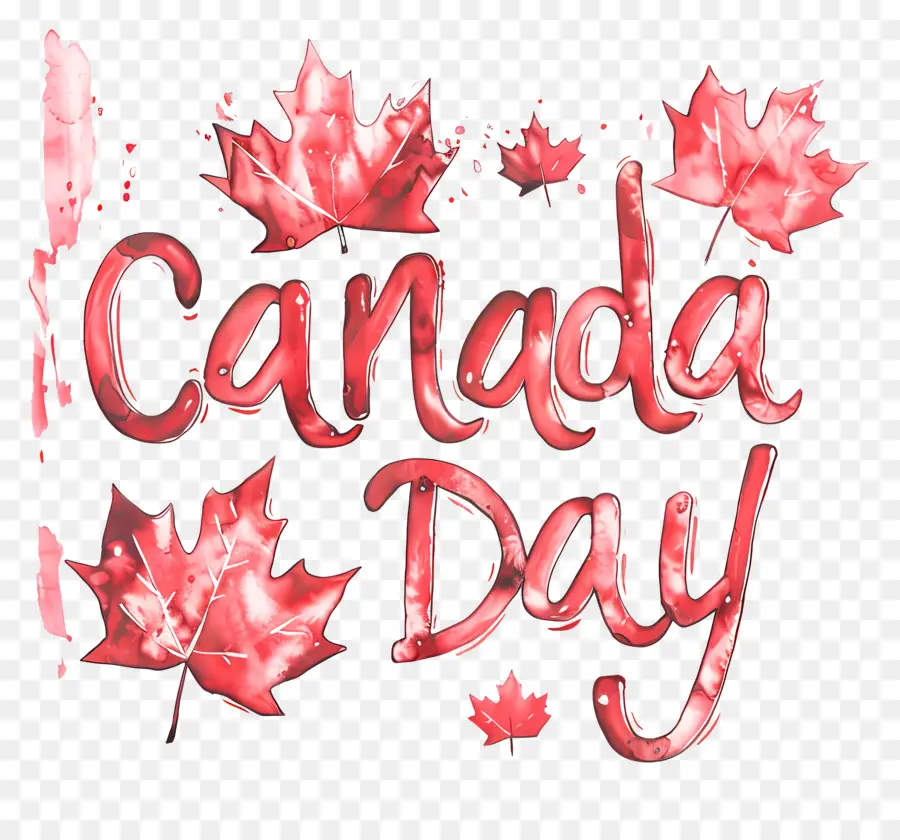 День Канады ，красный PNG
