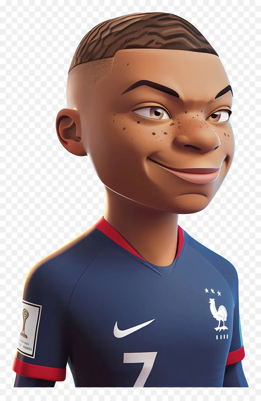 килиан Mbappé，Soccer Player PNG