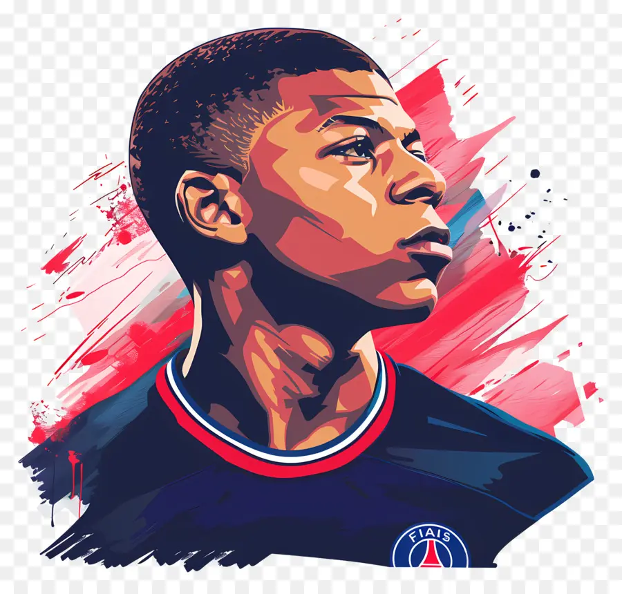 килиан Mbappé，Soccer Player PNG