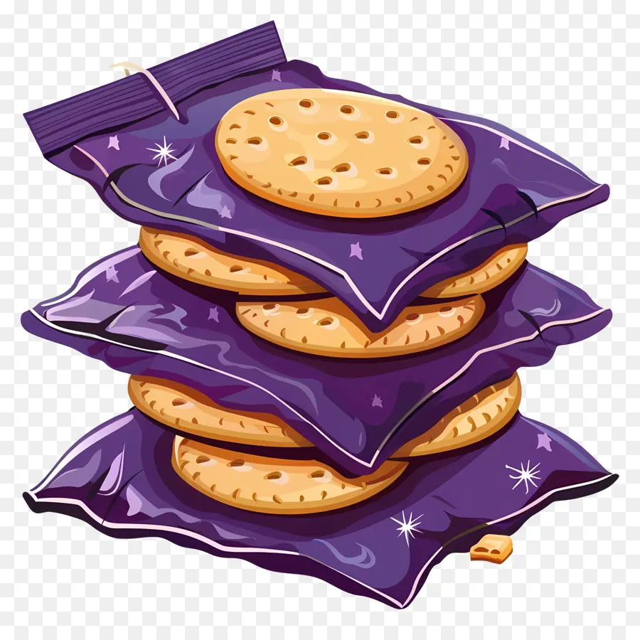 Cookies，фиолетовое печенье PNG
