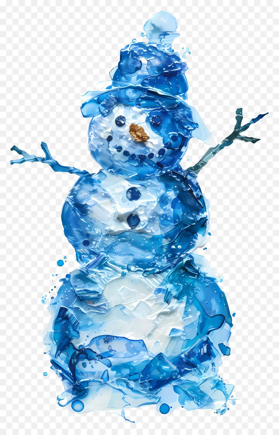 Снеговик，Снеговик искусство PNG