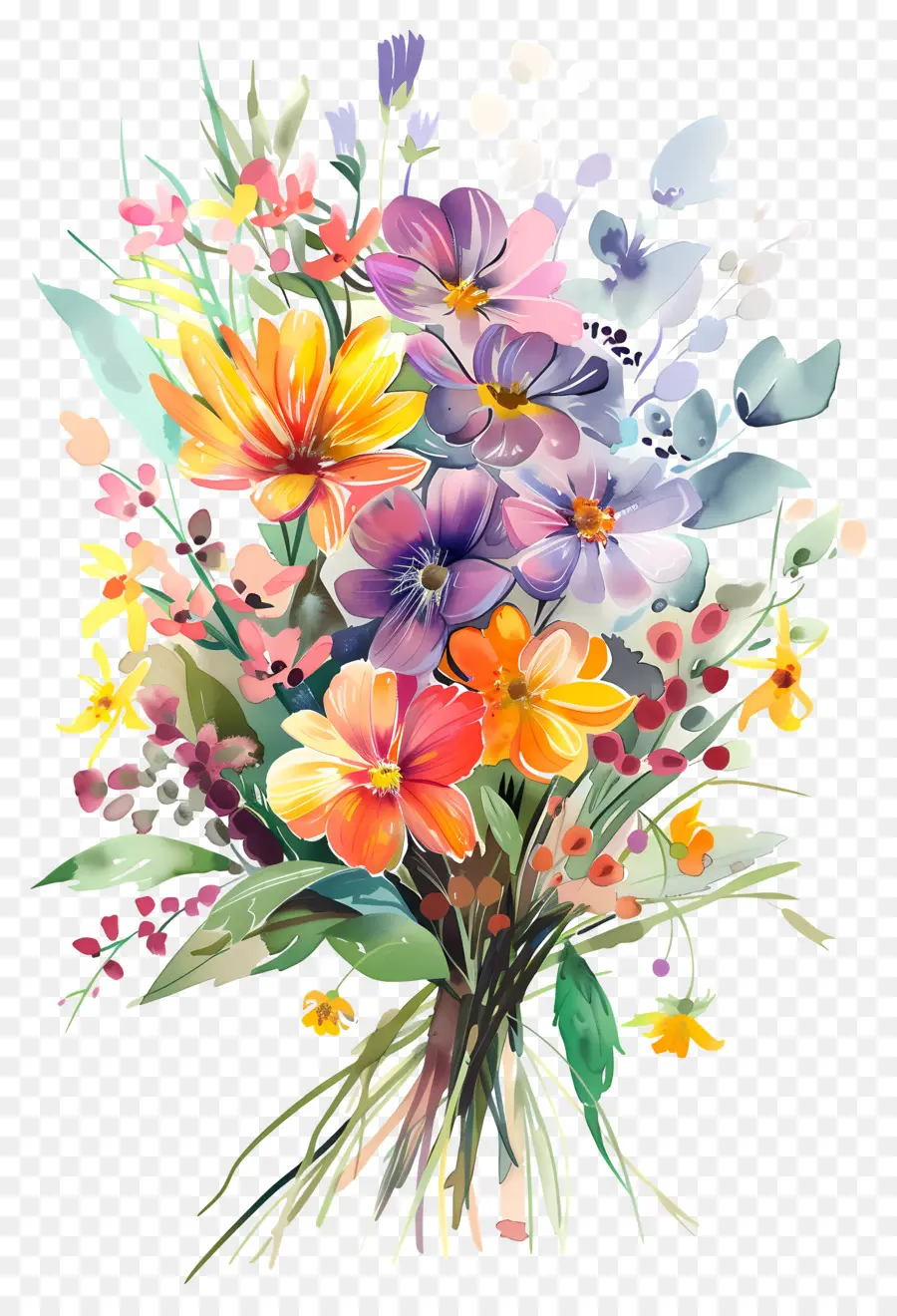 букет，Bouquet Of Flowers PNG