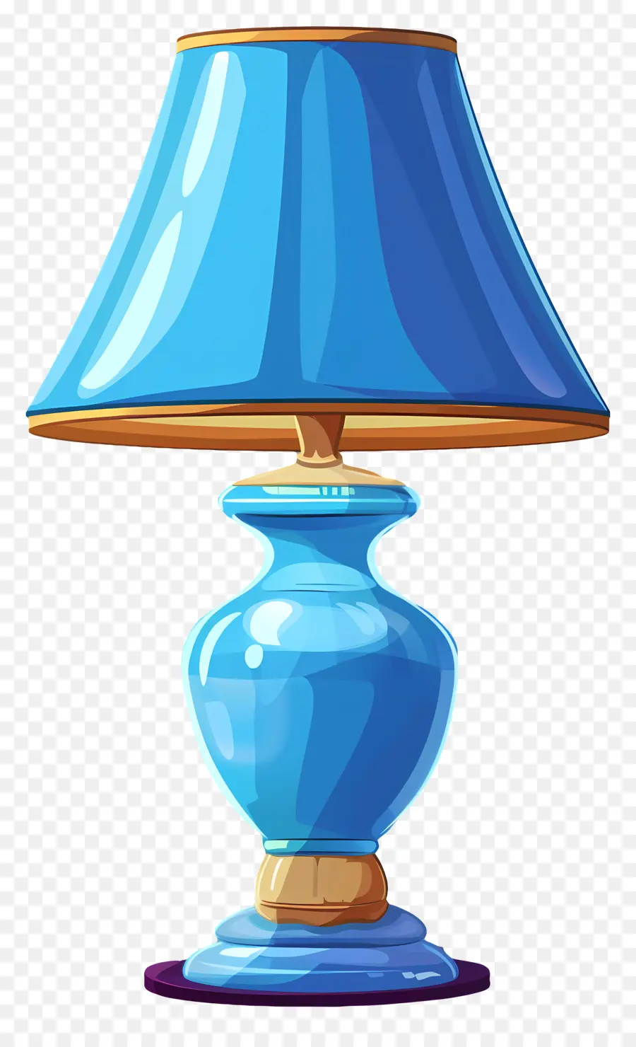 Лампа，синяя лампа PNG