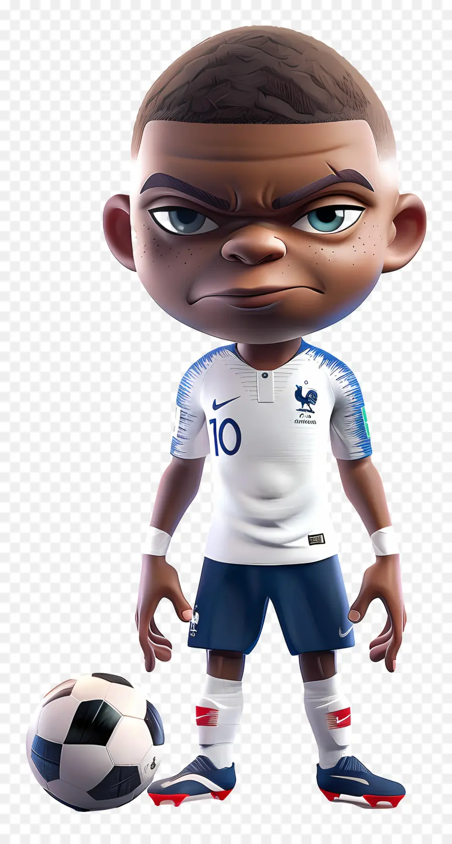 килиан Mbappé，Soccer Player PNG