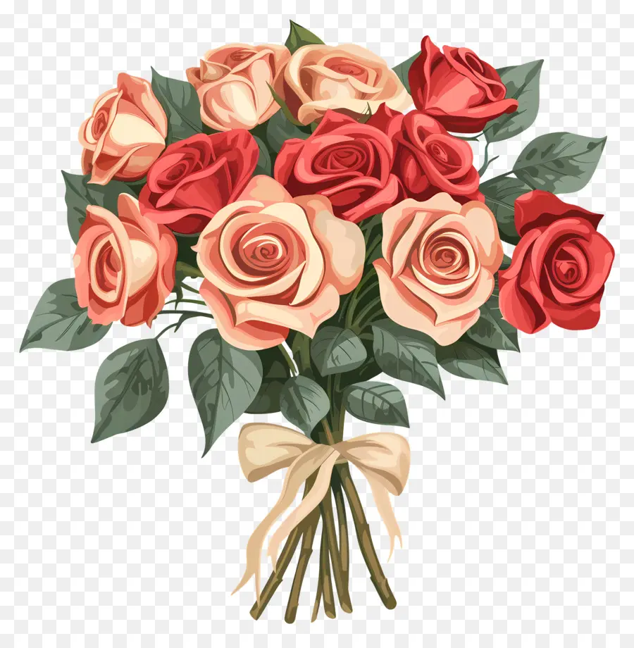 букет роз ，Розы PNG