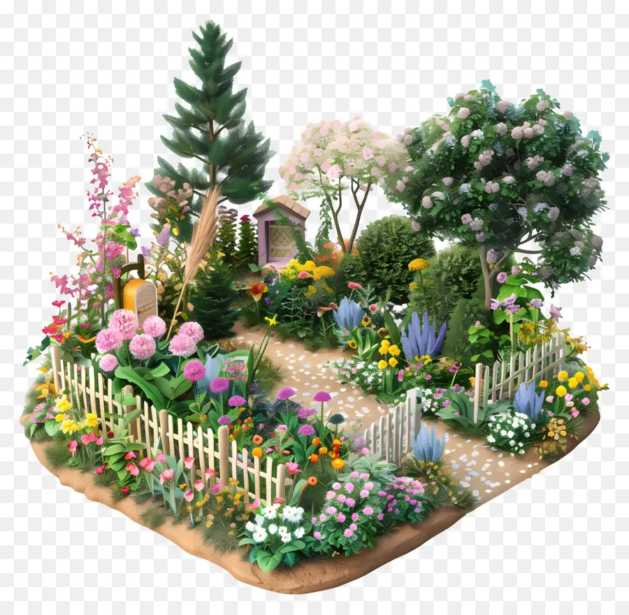 английский сад，садоводство PNG