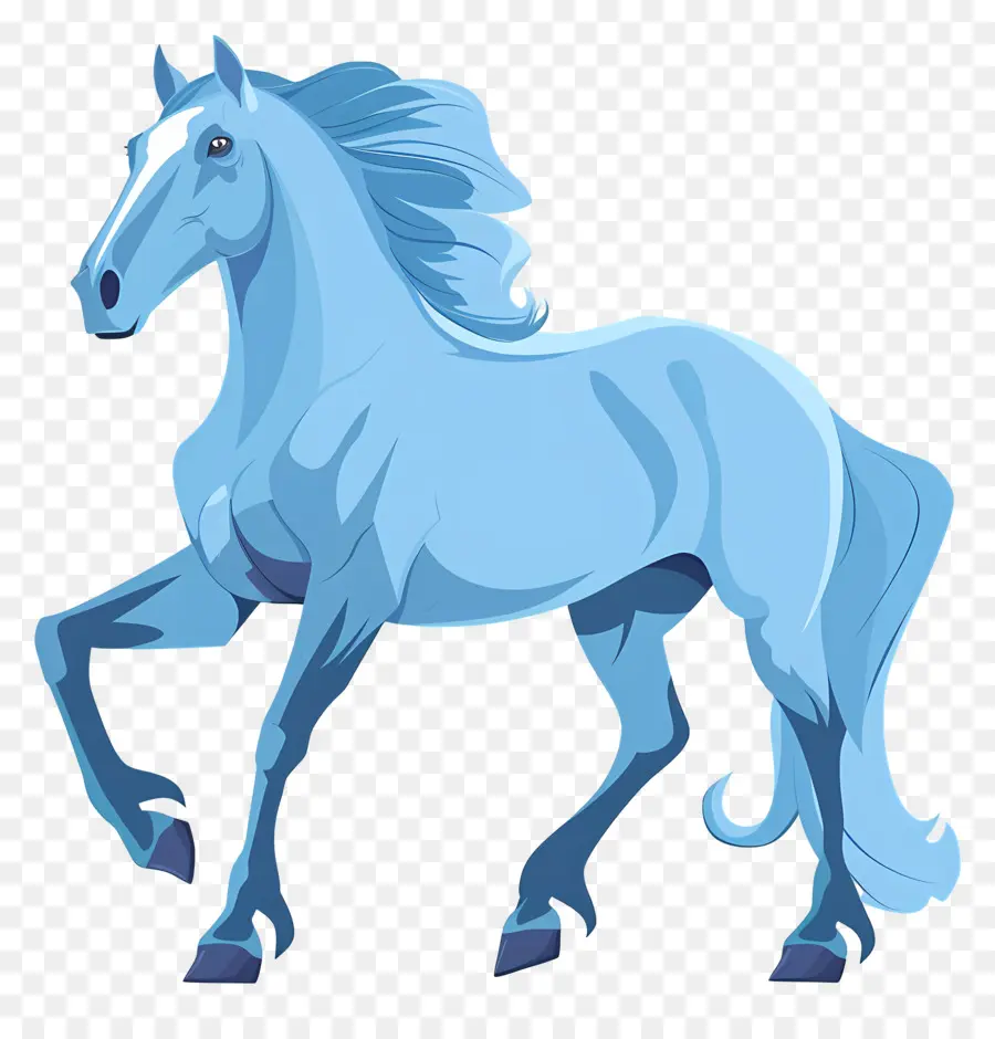 лошадь，Серый PNG