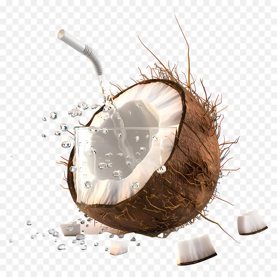 кокосовый напиток，тропический напиток PNG