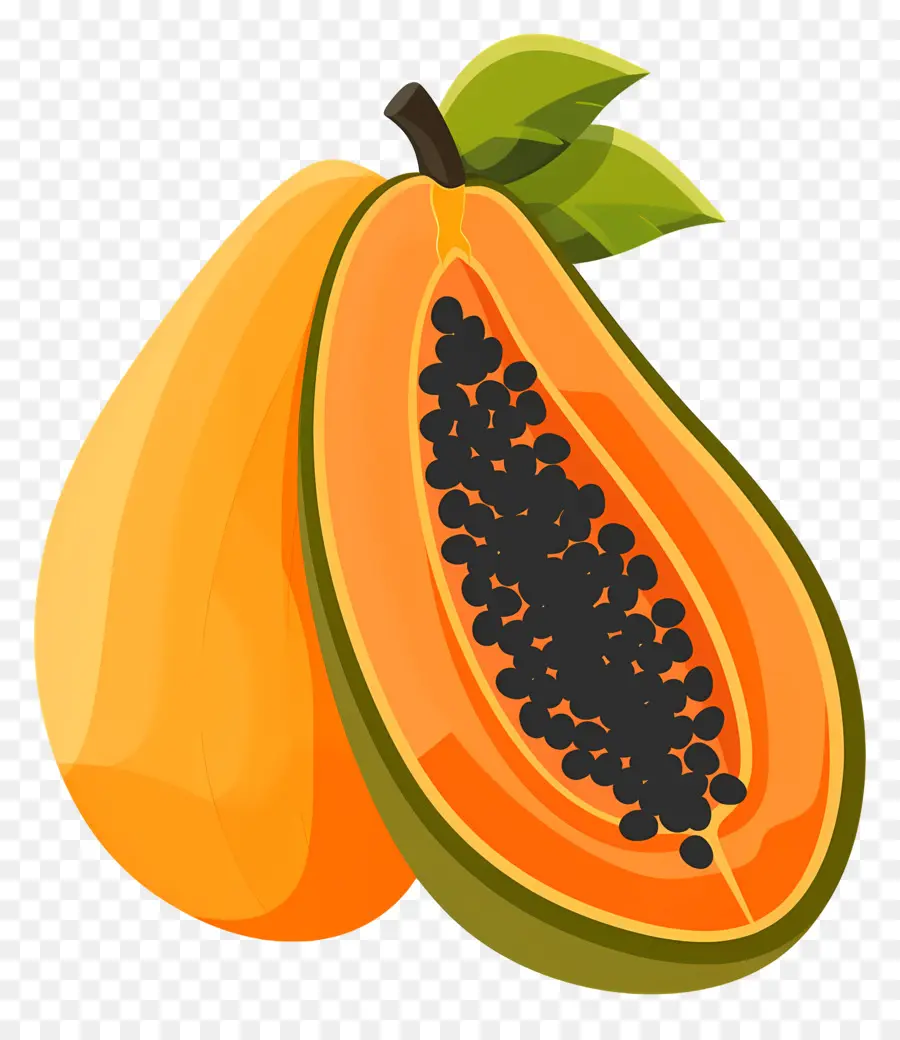 Папайя，Pineapple PNG