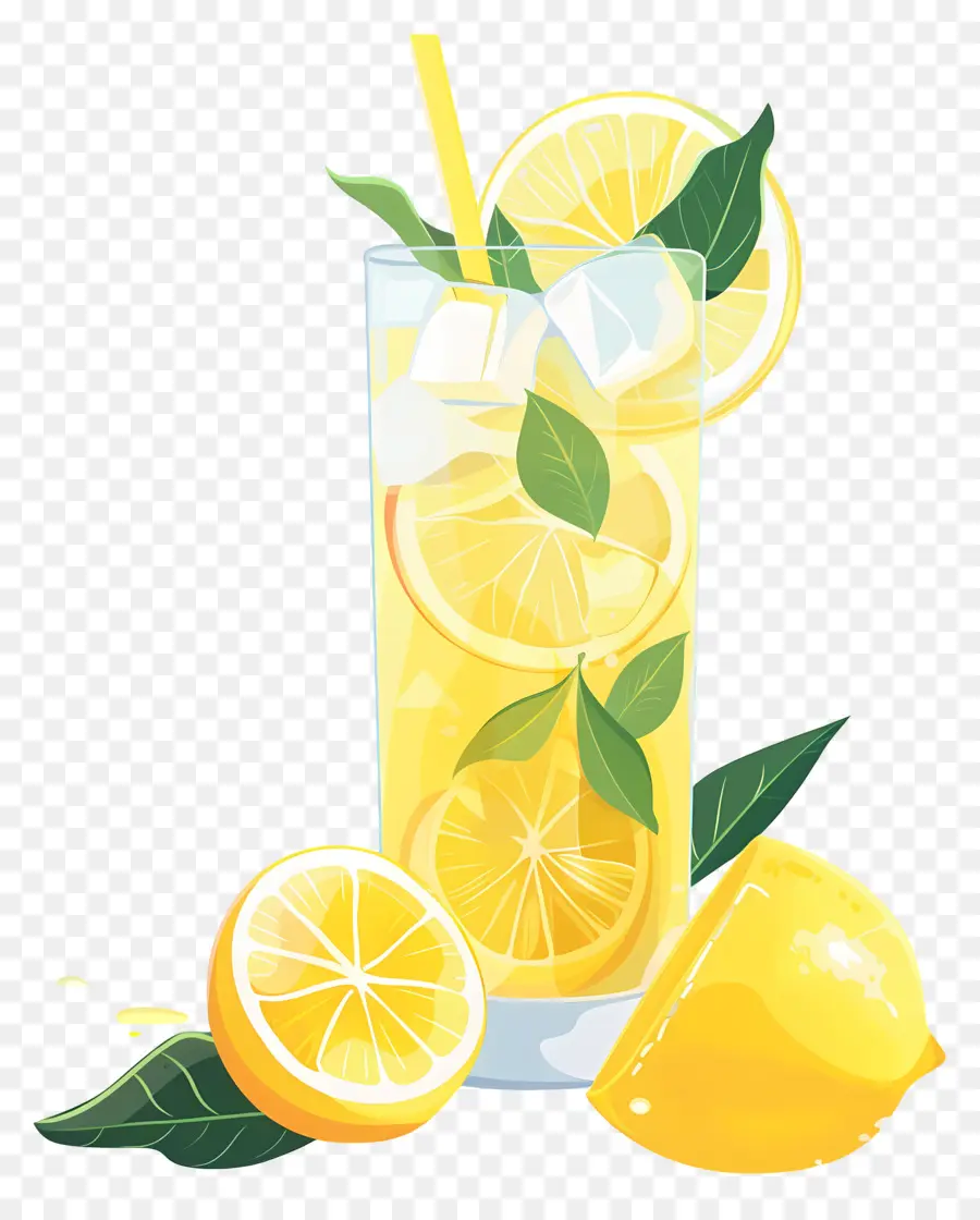 Лимонад，свежевыжатые лимоны PNG