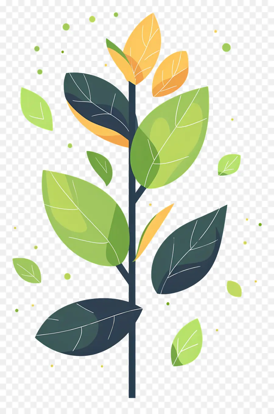 Стебель растения ，Листовое растение PNG
