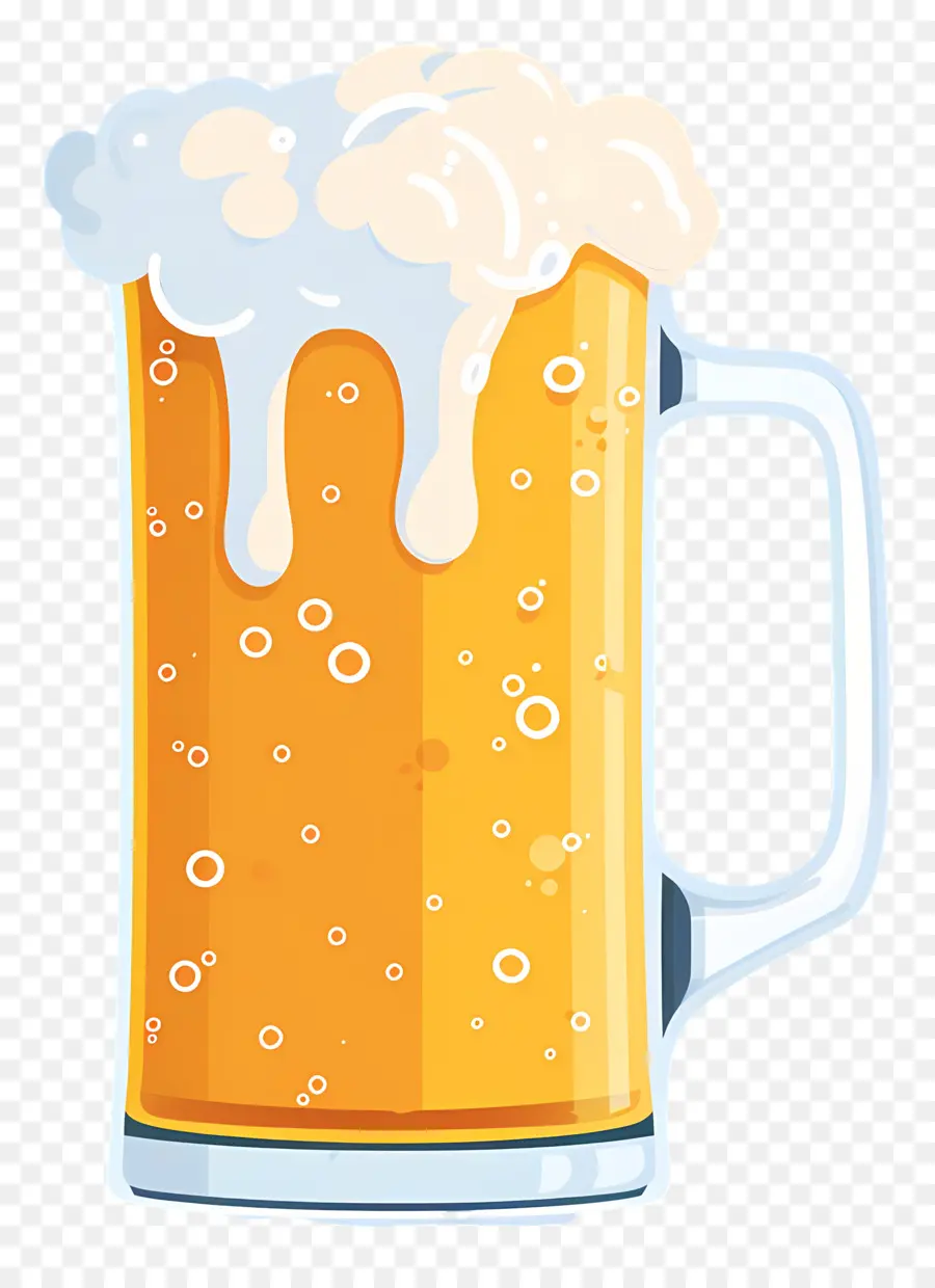 Пиво，стеклянная кружка PNG