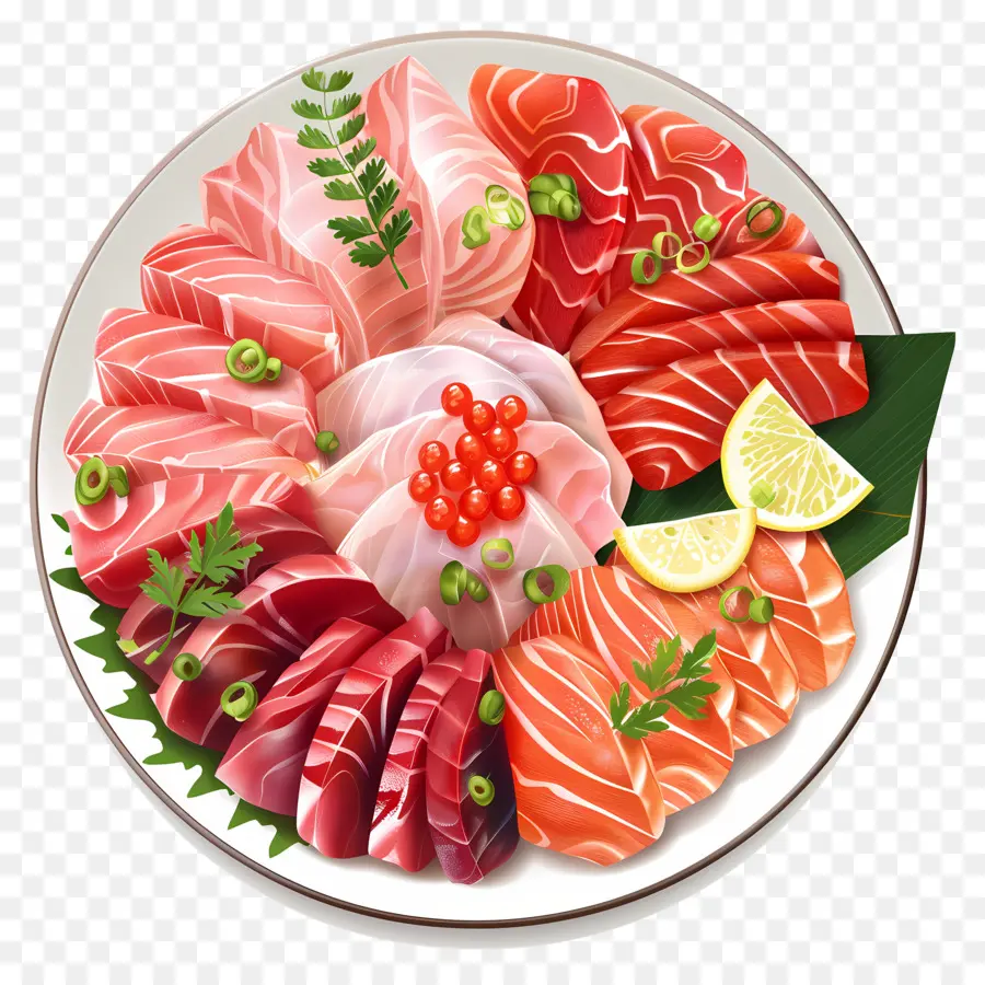 сашими，суши PNG