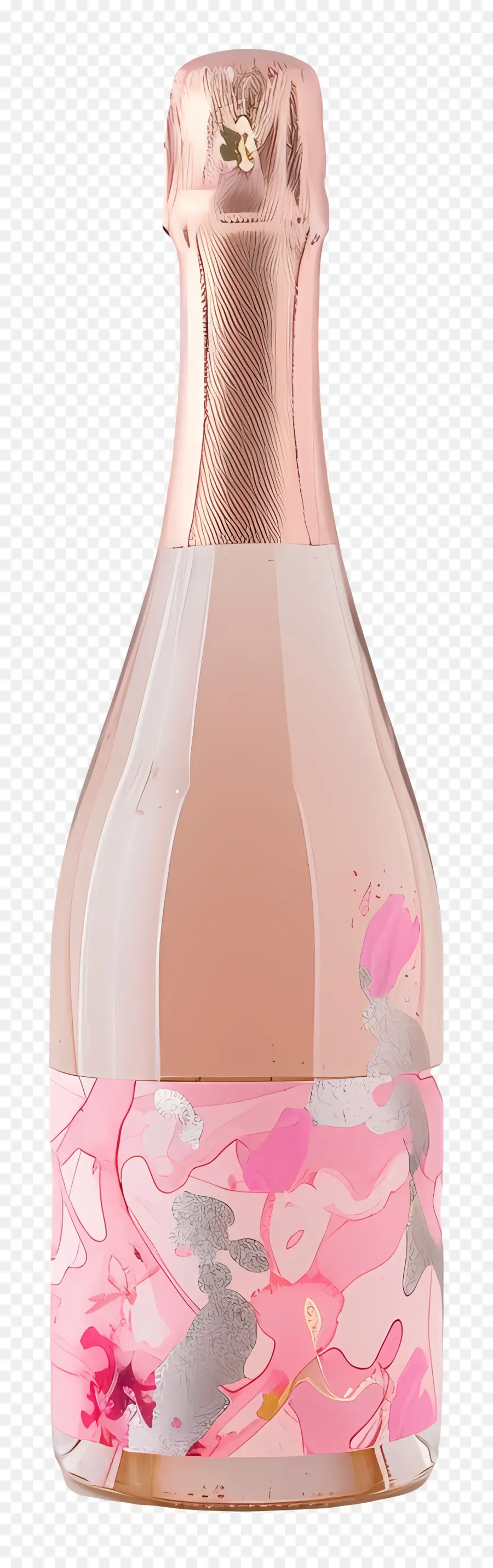 Шампанское，Розовое вино PNG